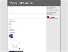Tablet Screenshot of ingridwheeler.com